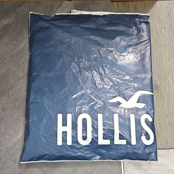 HOLLISTER Blue Floral Babydoll Mini Dress New Small Tall Msrp $50 - Picture 16 of 16